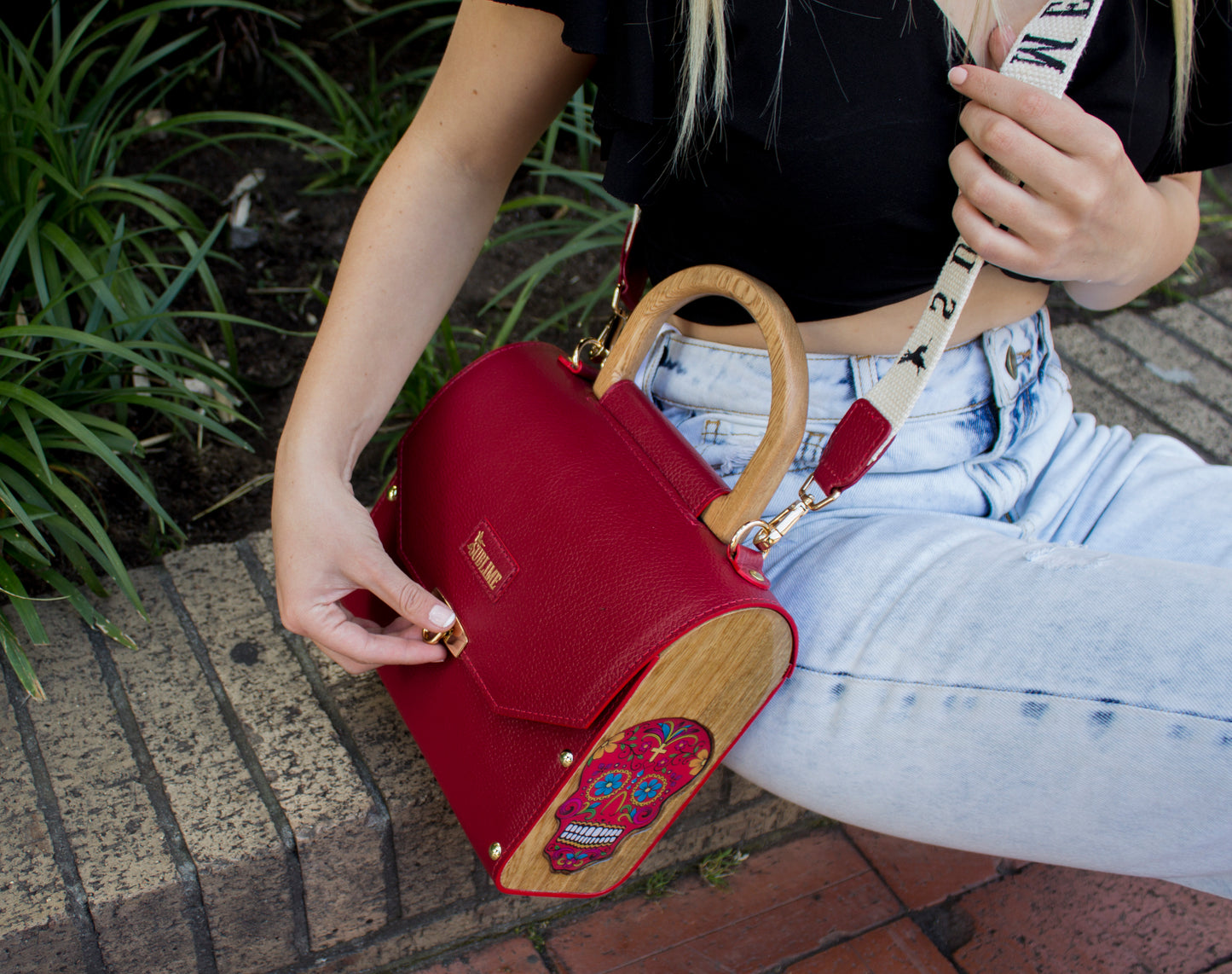 Sublime La catrina Dark red